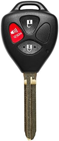 DOOKANE 3 BUTTON REPLACEMENT REMOTE KEY SHELL UNCUT KEY BLANK FOR TOYOTA SCION