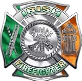 Irish Firemen Decal Sticker