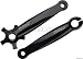 Surly Mr Whirly crankarmset, 180mm, blk
