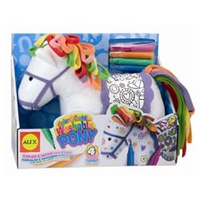  Alex Toys Color and Cuddle Washable Pony