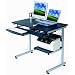 Sharper Image SI2718-GPH06 Computer Workstation with 3-Port USB Hub, Graphite