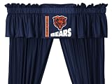 Review Sports Coverage  / Chicago Bears Window Curtain Set 63''