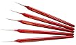 Brush set 333 5 red sable size 10/0, 5/0, 3/0, 2/0,0
