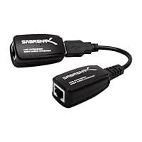 Sabrent USB-RJXT USB Extension Cable Over Cat5e RJ45 Extender adapter - Driverless