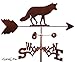 Hand Made FOX GARDEN Stake Weathervane ~NEW~