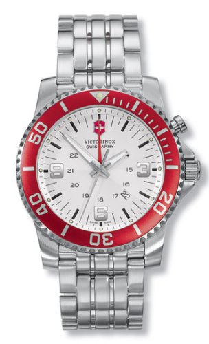 Buy Swiss Army Men’s Maverick II Steel Alarm Watch V.25141