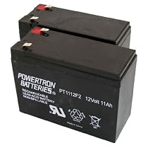 (2) 12V 11AH Electric Scooter Battery Schwinn Mongoose