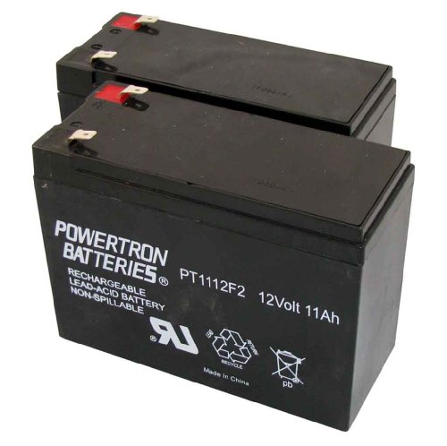 (2) 12V 11AH Electric Scooter Battery Schwinn Mongoose