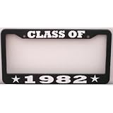 CLASS OF 1982 License Plate Frame by Motown Automotive Design