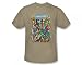 Search : Justice League - Most Important Man Adult T-Shirt In Sand