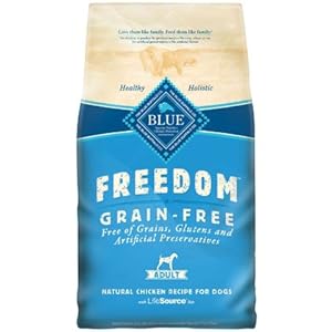 Blue Buffalo Freedom Grain Free Chicken Recipe Adult Dry Dog Food, 24-Pound
