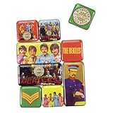 THE BEATLES SGT. PEPPERS 9 PIECE MINI EPOXY MAGNET SET