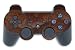 Dark Burlwood Design PS3 Playstation 3 Controller Protector Skin Decal Sticker