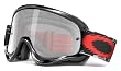 Oakley XS O-Frame with Clear Lens included MX Goggles,XS O Frame Frame/Grey & Clear AF Lens,one size