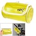 Como Soft Plastic Clear Yellow Front Handlebar Bag for Bike
