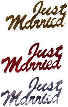 Sharewings 380pcs Just Married Wedding Confetti Table Sprinkles