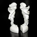 Produkt-Bild: Muttertag Engel P&auml;rchen mit Kristallkugel (H&ouml;he 16 cm)