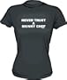 Never Trust A Skinny Chef Women's Tee Shirt in 6 Colors Small thru XXL