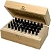 Alphabet and Number Metal Stamp Set