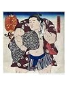 After the Basho, Edo Japan Emerging Artists Giclee Poster Print by Ukiyo-e woodblock prints Edo Japan, 8x10