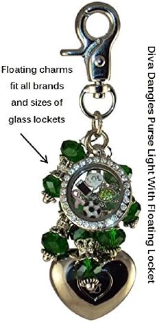 Diva Dangles FLAMINGO Floating Charm