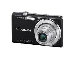 Casio Exilim EX-ZS10 Black 14 MP Stylish and Slim Digital Camera with 5x Wide-Angle Zoom and 720p HD Video Capture