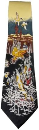 Men's Hunting Fishing Duck Birds Novelty Necktie Tie