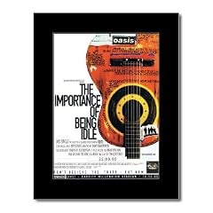 OASIS Importance of Being Idle 406x305mm Matted Music Print/Mini Poster - Black