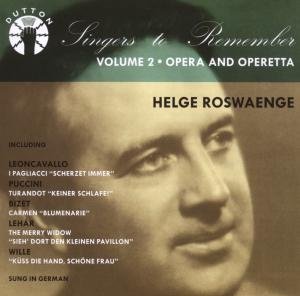 CD-Charts  Search : Helge Roswaenge - Vol.2 - Opera & Operetta