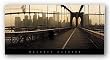Brooklyn Bridge, New York by Macduff Everton 39.25"x17.5" Art Print Poster