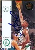Acie Earl Autographed/Hand Signed Basketball Card (Boston Celtics)