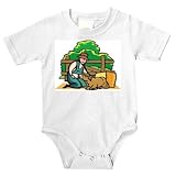Onesie with man, body, sick, individuals, feeding,... by SHOPZEUS