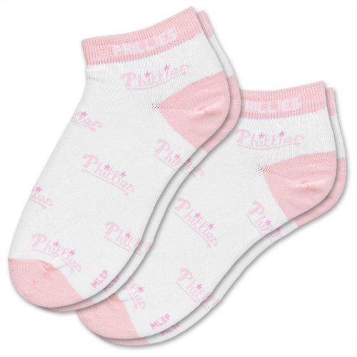 MLB Philadelphia Phillies Women's Pink Socks (2 Pack)