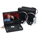 8 slim-line portable DVD play