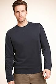 Crew Neck Plain Sweatshirt