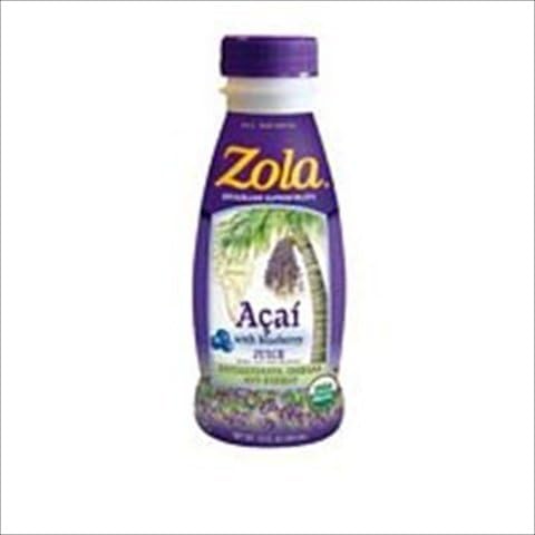 Zola Acai Blueberry+Acai Power Juice 12 Oz -Pack of 12