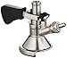 Kegco KC KT2410W-M Ergonomic Lever Handle Keg Taps Coupler M System with Stainless Steel Probe, Brass