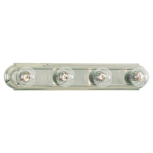 Best Price Sea Gull Lighting 4701-962 De-Lovely Four-Light Vanity, Brushed Nickel Finish