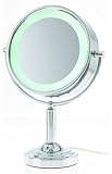 Danielle 15x Magnification L.E.D. Lit Flip Vanity Mirror