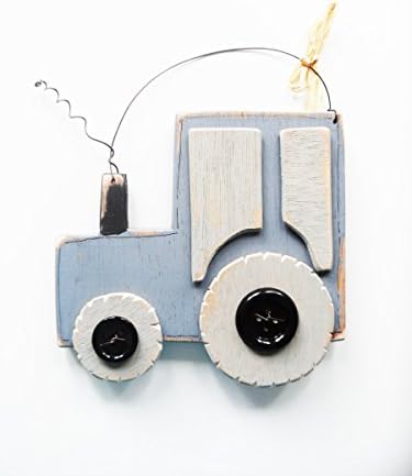 HANDMADE PERSONALIZED BEDROOM WALL DECOR - TRACTOR WALL DECOR