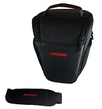 Camson Quality Compact Holster Camera Case for Canon EOS SLR & Rebel XS, XSi, T1i, T2i, T3, T3i, T4i, 50D, 60D, 60Da, and more (Black)