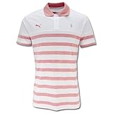 プーマ アーセナル ポロシャツ ホワイト×エステートブルー XS