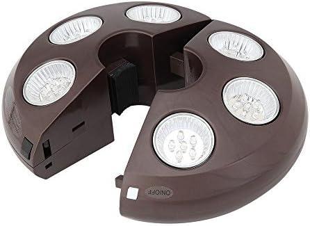 6-Light Rechargeable LED Umbrella Light