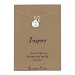 Inspire Inspirational Pendant Necklace - 16"