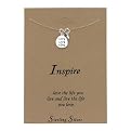 Inspire Inspirational Pendant Necklace - 16"