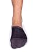 Bambu Men's Premium Bamboo No Show Socks 4 pairs - Non Slip & No Holes