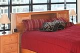 Maco Furniture Shaker Solid Alder Bookcase Headboard