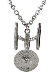 Licensed 3D Star Trek Enterprise Necklace