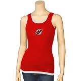NCAA New Jersey Devils Ladies Red Harmony Layered Tank Top (Large)