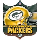 Green Bay Packers Wall Clock - High Definition - FOOTBALL Sports Merchandise
